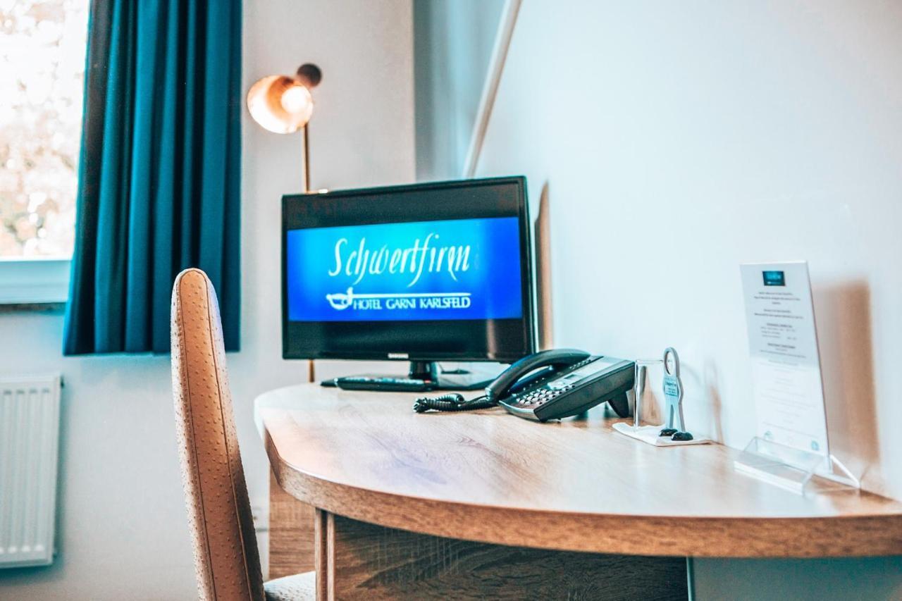 Hotel Schwertfirm Karlsfeld Buitenkant foto