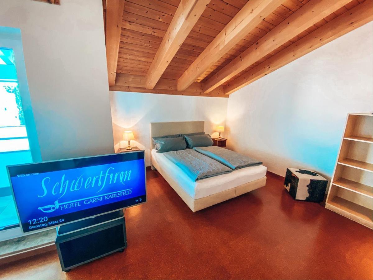 Hotel Schwertfirm Karlsfeld Buitenkant foto